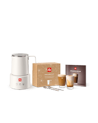 illy Milk Frother, White